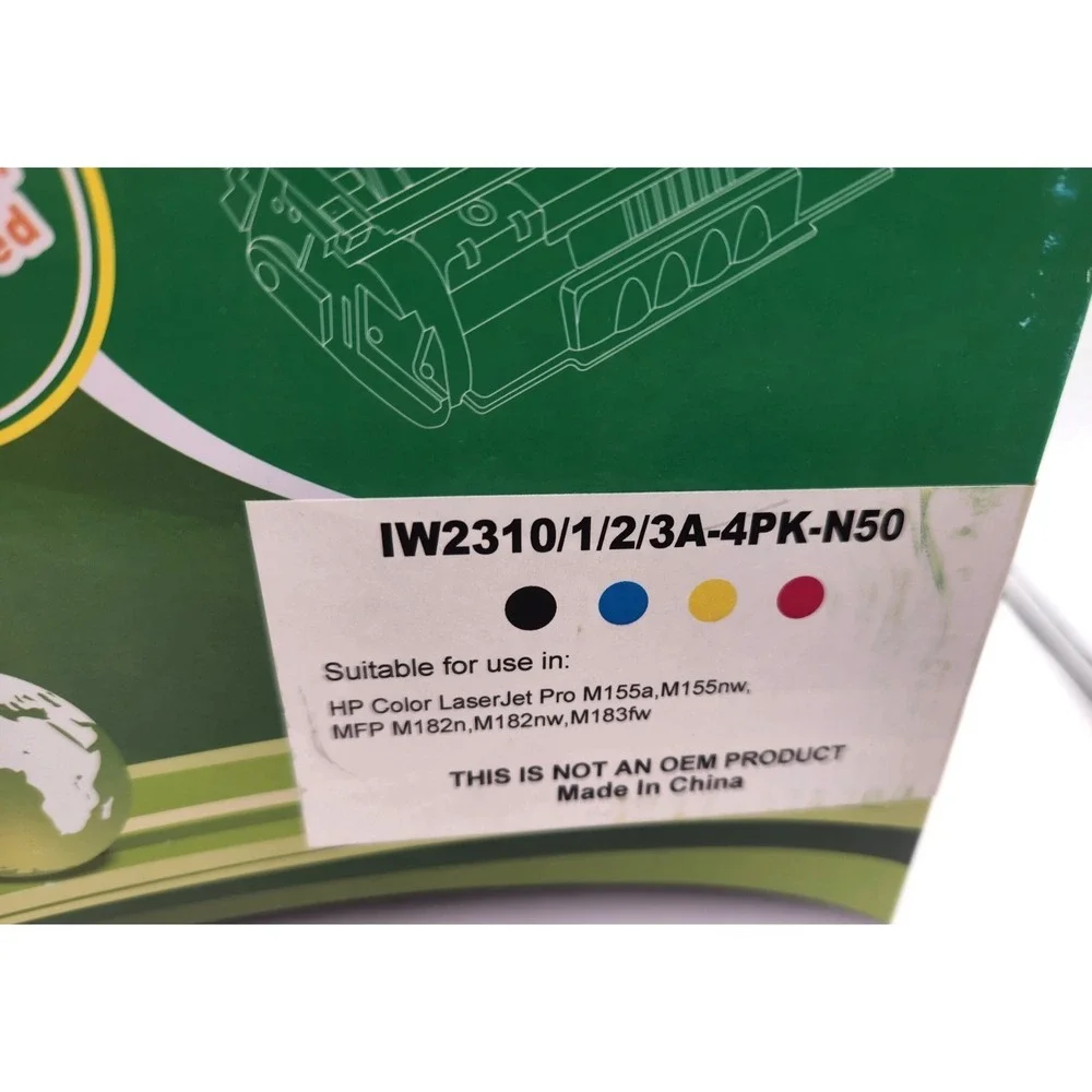 Premium Printer Ink TONER CARTIDGE PRINTER IW2310/1/2/3A-4PK-N50 New In Open Box